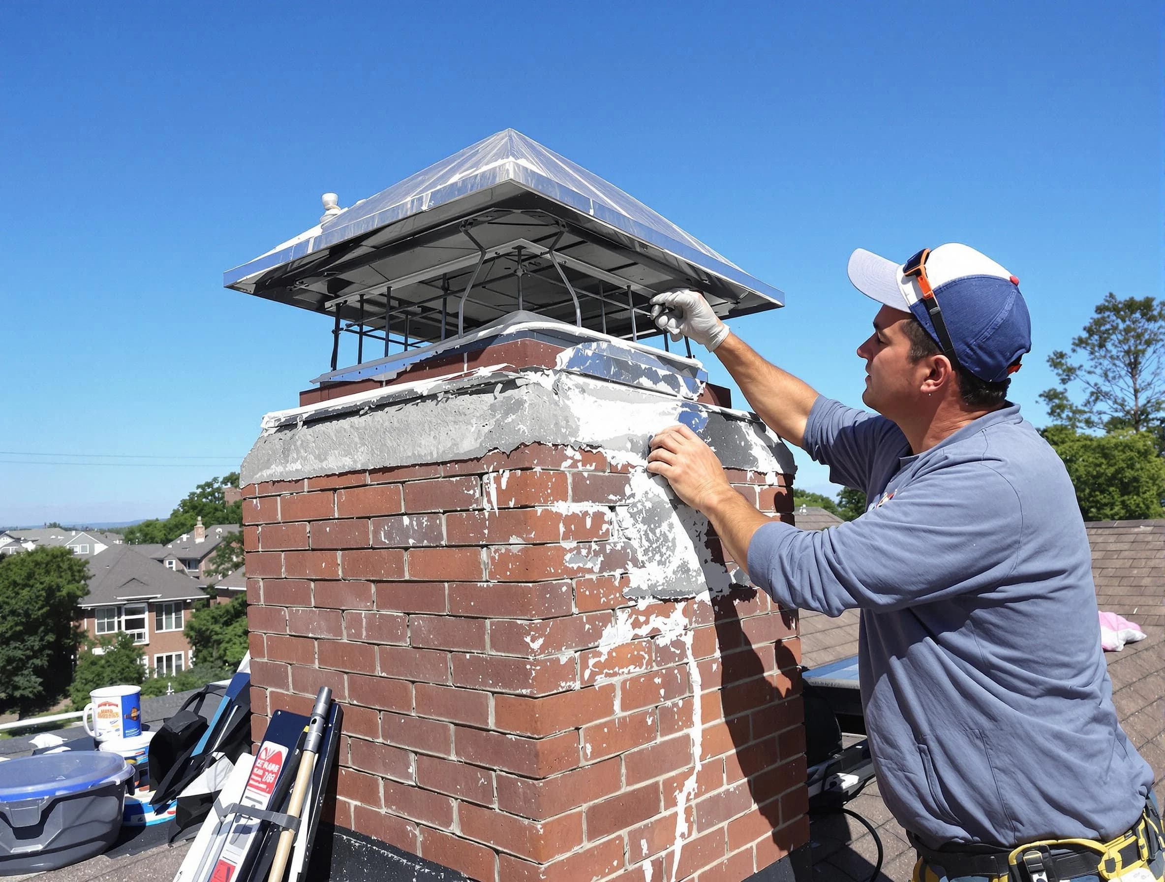 Chimney Crown Services service in Castle Shannon, PA